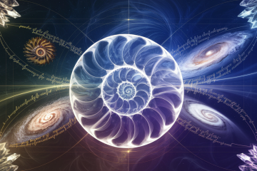 fibonacci spiral in space
